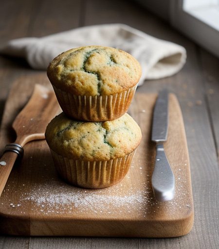 Zucchini-Lemon Muffins Ww (4 Pts recipe image