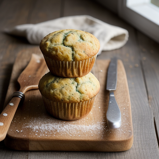 Zucchini-Lemon Muffins Ww (4 Pts recipe image