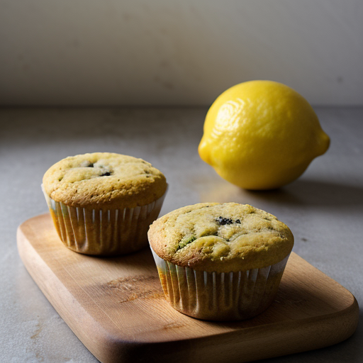 Zucchini-Lemon Muffins Ww recipe image
