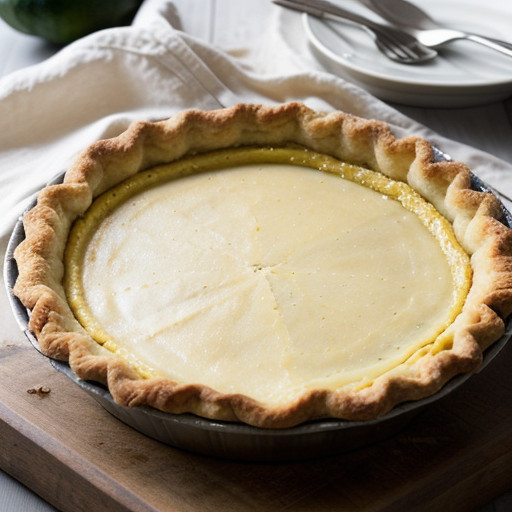 Zucchini & Lemon Pie recipe image