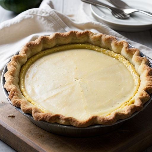 Zucchini & Lemon Pie recipe image