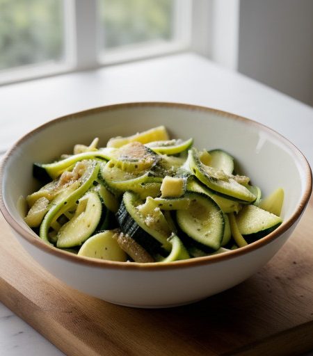 Zucchini & Lemon Salad recipe image