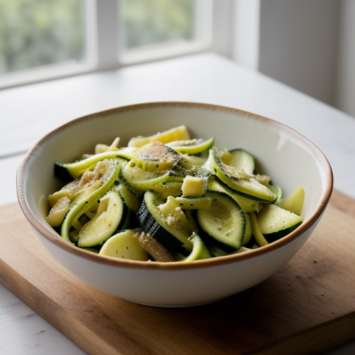 Zucchini & Lemon Salad recipe image