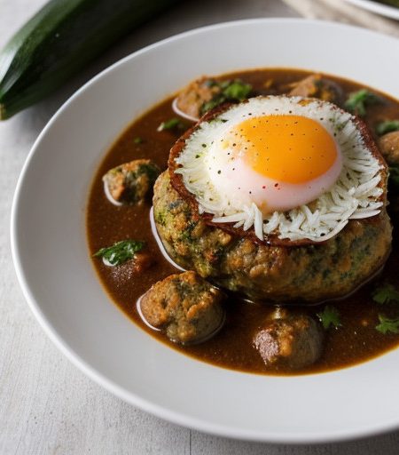 Zucchini Meatball Stew recipe image