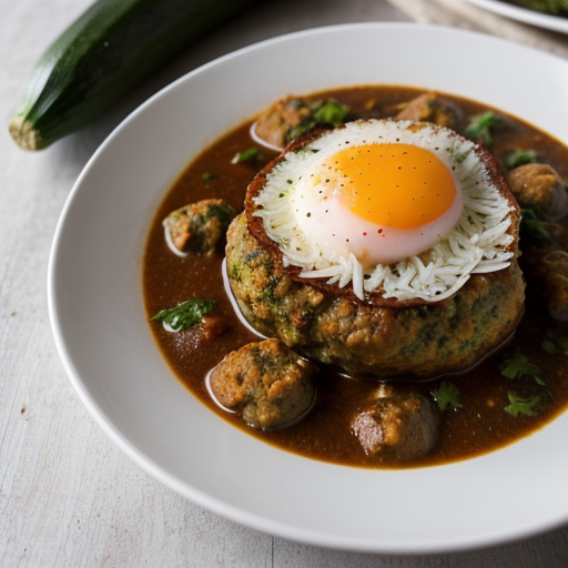 Zucchini Meatball Stew recipe image