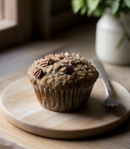 Zucchini Oatmeal Muffins recipe image