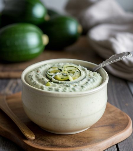 Zucchini & Onion Dip recipe image