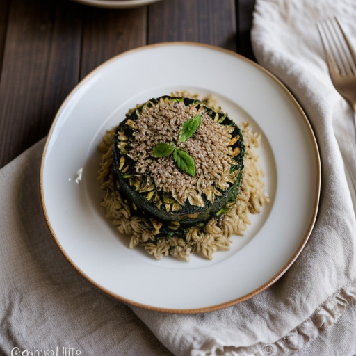 Zucchini Rice Bake recipe image