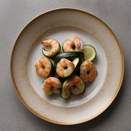 Zucchini-Shrimp Coquilles recipe image
