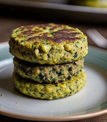 Zucchini Squash Burgers recipe image