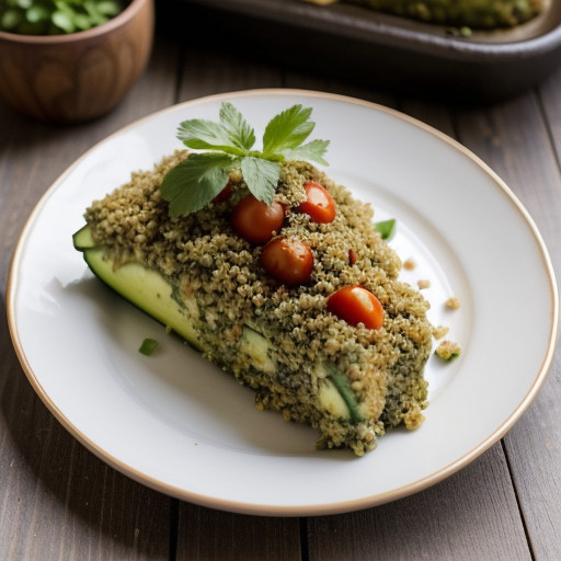 Zucchini Stuffed With Bulgur & Ground Turke recipe image