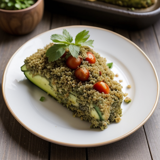 Zucchini Stuffed With Bulgur & Ground Turke recipe image