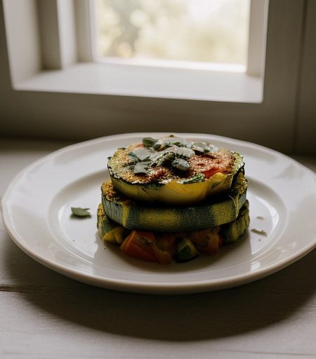 Zucchini Tomato Bake (3.5 Pts recipe image