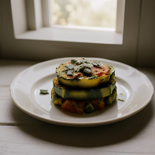 Zucchini Tomato Bake (3.5 Pts recipe image