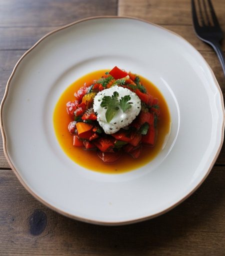 Zucchini & Tomato Caviar recipe image