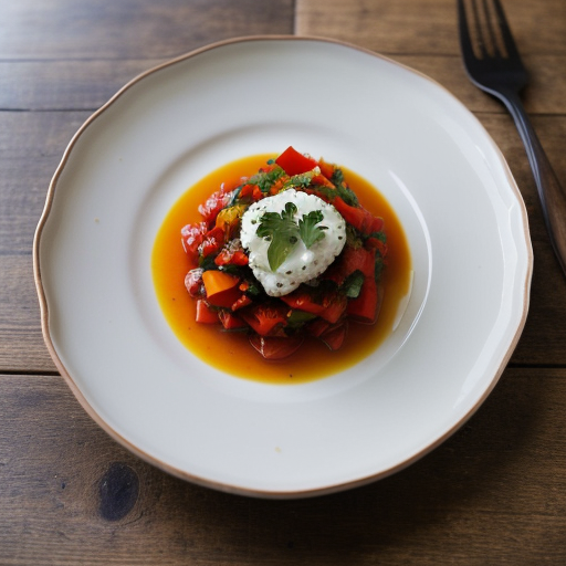 Zucchini & Tomato Caviar recipe image
