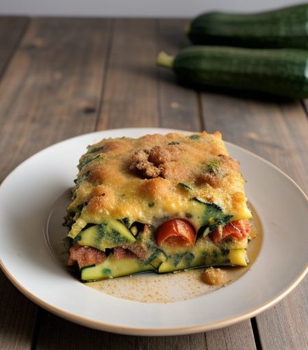 Zucchini & Tomatoe Casserole recipe image
