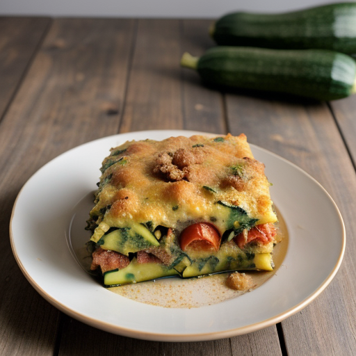 Zucchini & Tomatoe Casserole recipe image