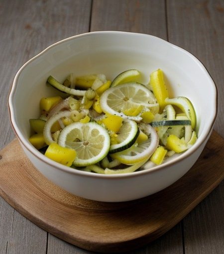 Zucchini and Lemon Salad recipe image