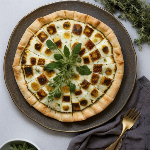 Zucchini and Phyllo Pizza recipe image