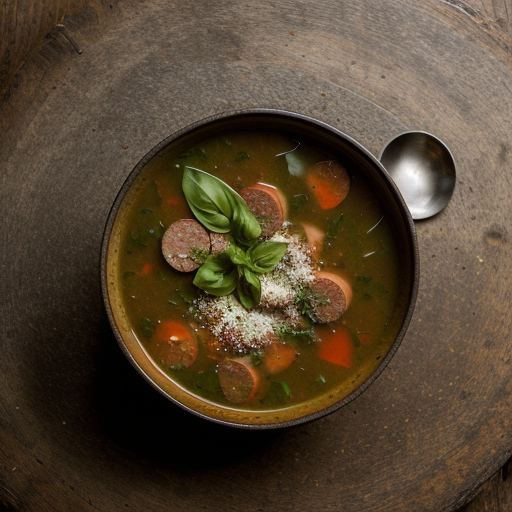 Zuchini and Sausage Soup recipe image