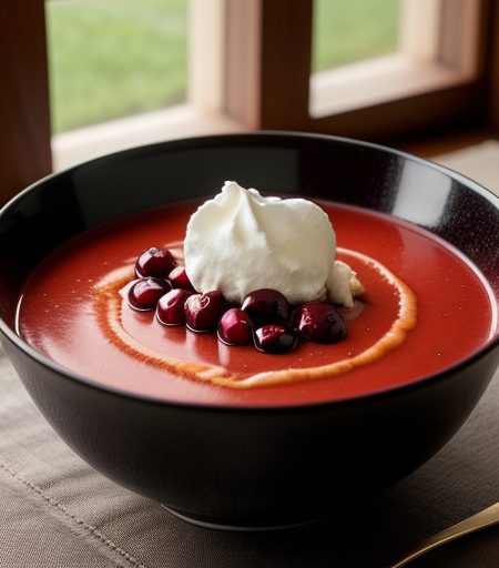 Zupa Wisniowa (Cherry Soup recipe image