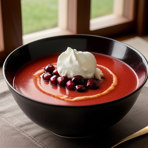 Zupa Wisniowa (Cherry Soup recipe image