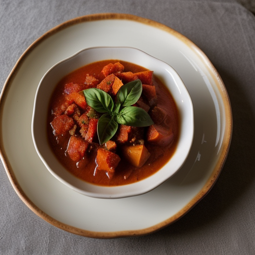 Zuppa Di Pomodoro Freddo recipe image