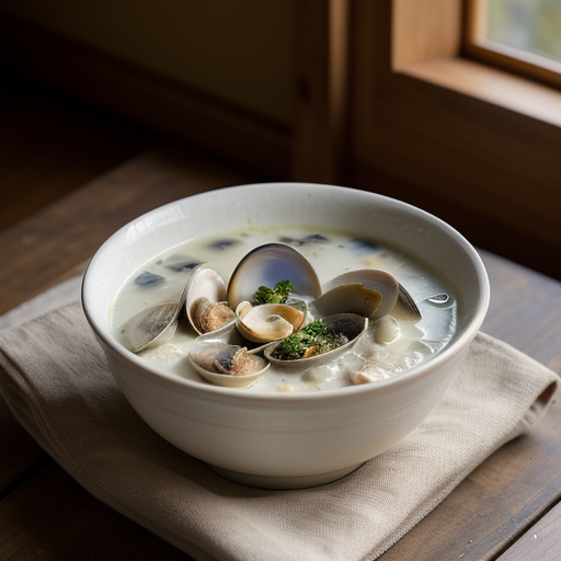 Zuppa Di Vongole (Clam Soup recipe image