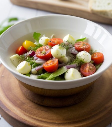 Zuppa Matta (Bread Salad With Tomatoes, Fennel & Celery recipe image