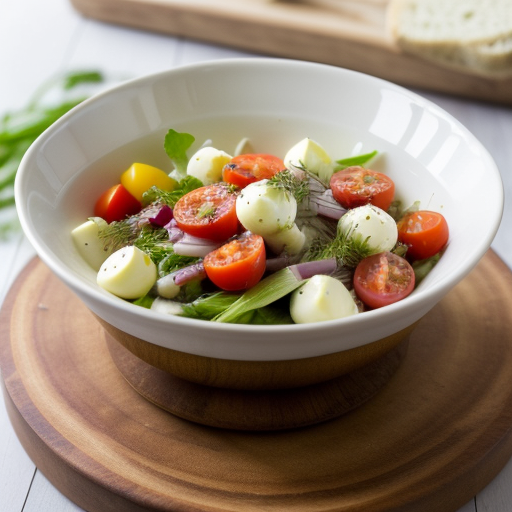 Zuppa Matta (Bread Salad With Tomatoes, Fennel & Celery recipe image