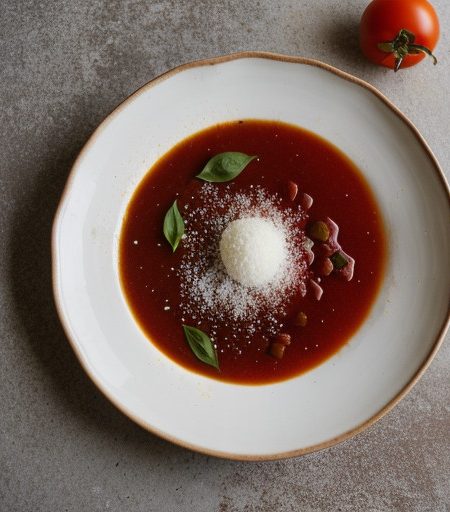 Zuppa Minestra Di Pomodori recipe image