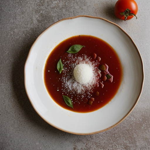 Zuppa Minestra Di Pomodori recipe image