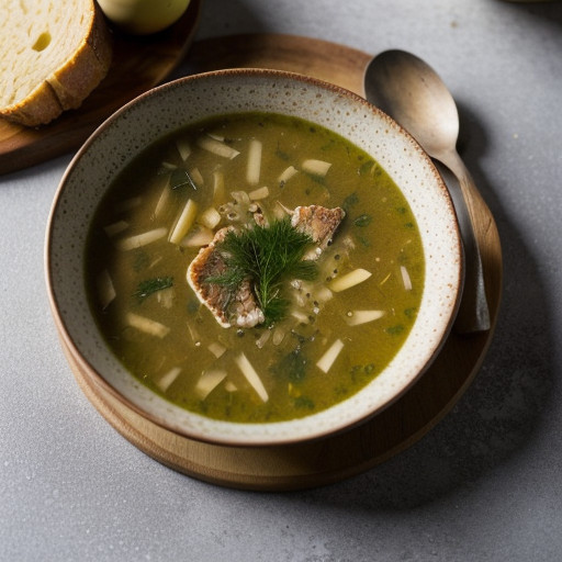 Zuppa d'AGLIO - Garlic Soup recipe image