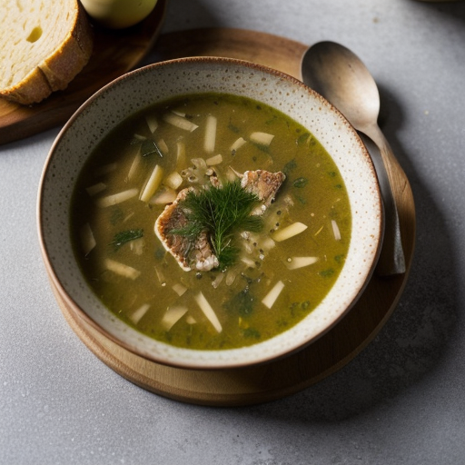 Zuppa d'AGLIO - Garlic Soup recipe image