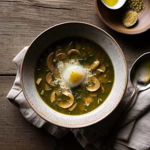 Zuppa d'Aglio - Garlic Soup recipe image