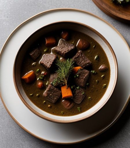l'ESTOUFFAT De Noel (Bordeaux Christmas Beef Stew recipe image