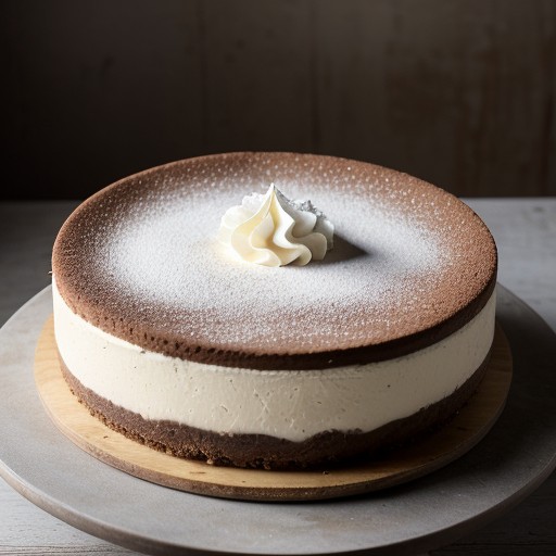 Bourbon Sour Cream Cheesecake recipe image