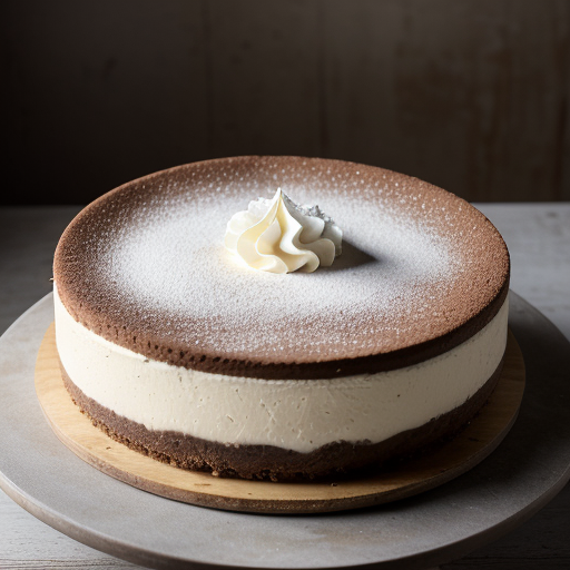 Bourbon Sour Cream Cheesecake recipe image
