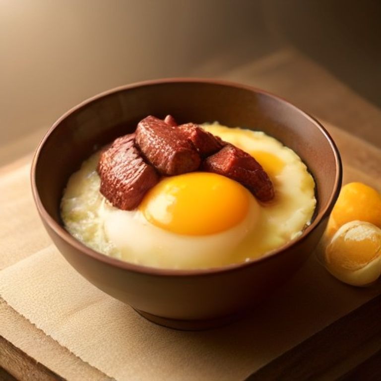Carnivore Beef & Egg Bowl
