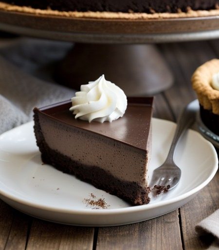 Chocolate Pudding Cheesecake recipe image