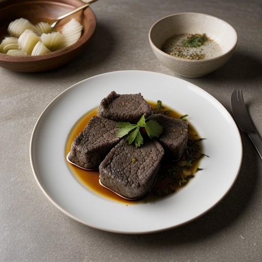 ALITER BAEDINAM SIVE AGNINAM EXCALDATAM (Steamed Lamb) recipe image