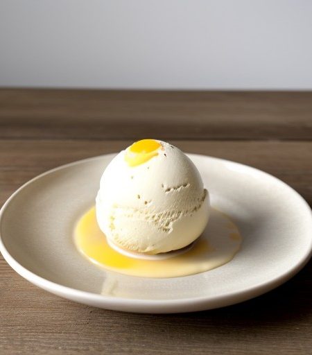 Almond Ice Cream recipe image