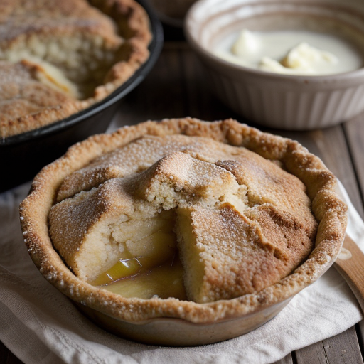 Apple and Prune Cobbler with Buttermilk Biscuit Crust recipe image