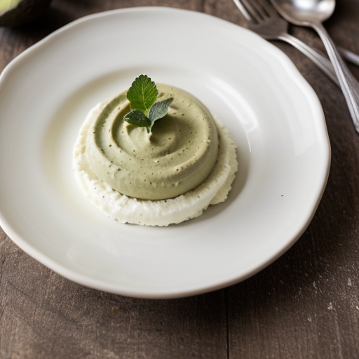 Avocado Mousse Melba recipe image