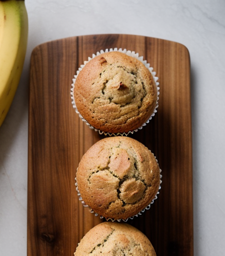 Banana muffins recipe image