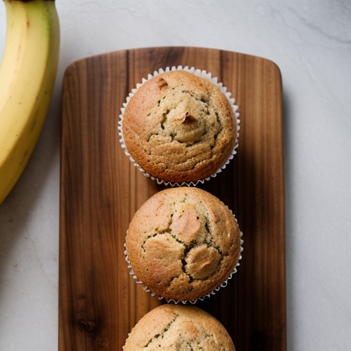 Banana muffins recipe image
