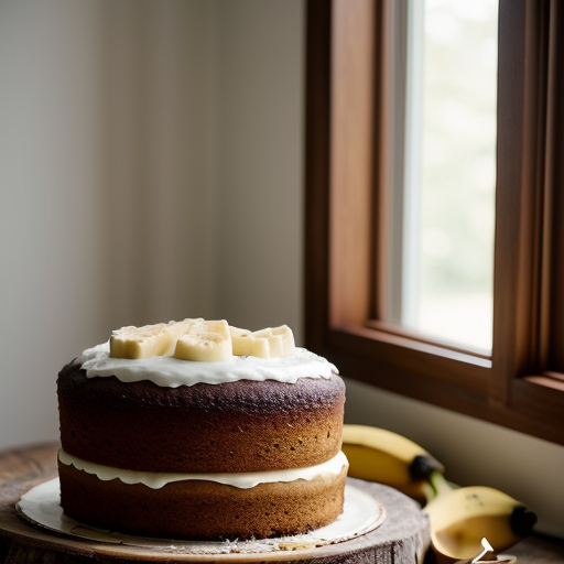Banana Yogurt Cake recipe image