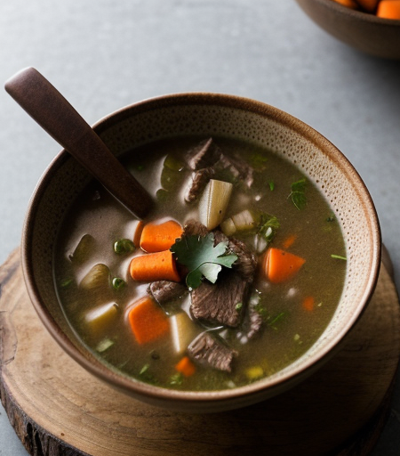 Beef Barley Soup recipe image