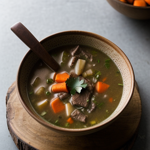 Beef Barley Soup recipe image